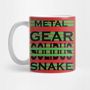 metal gear solidus snake Mug